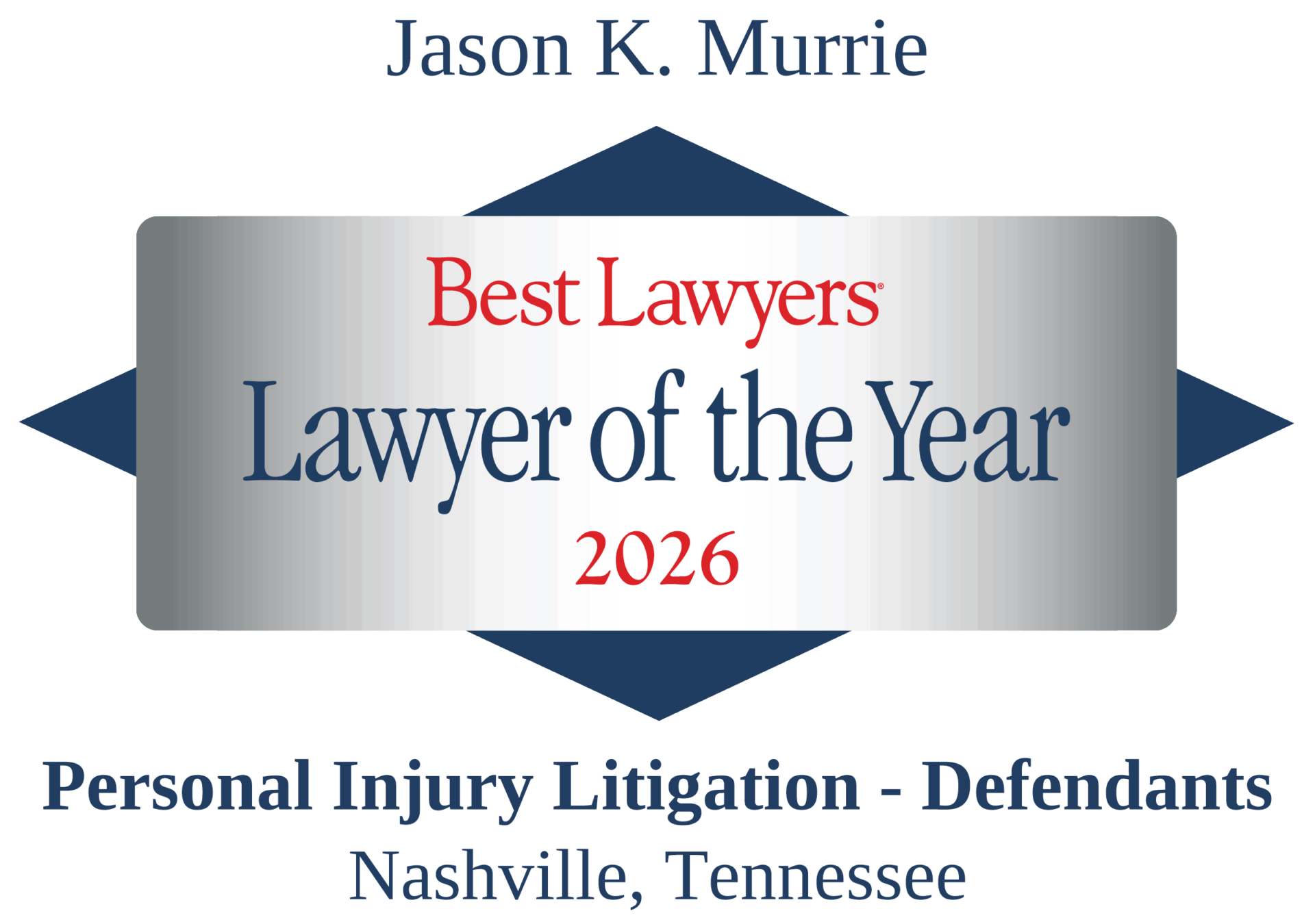 Best Lawyers JKM Lawyer of the Year Traditional Logo